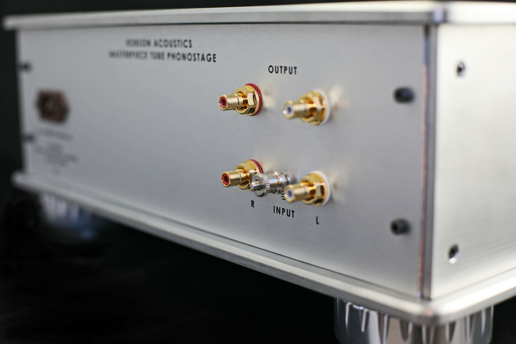 Masterpiece phono rear panel 1