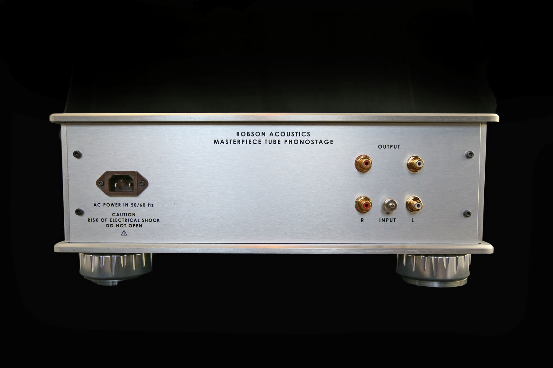 Masterpiece phono rear panel 2